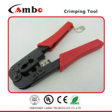 GOOD QUALITY RJ11 RJ12 RJ45 crimping tool ratchet type Made In China 4P4C 6P6C 8P8C network tool